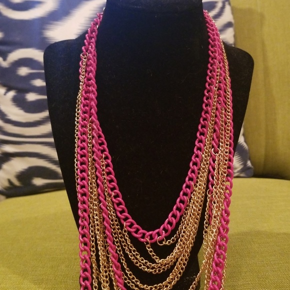 Pink necklace - Picture 2 of 4